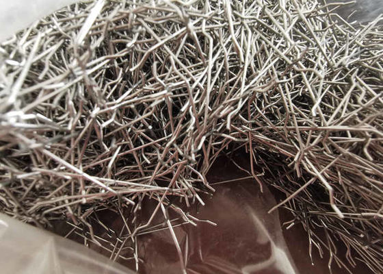 Endhooked Karbon Çelik Elyaf, 0.4mm Çaplı Beton Çelik Elyaf
