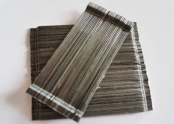 Beton Güçlendirme için 3D 65/35BG Yapıştırılmış Çelik Elyaf