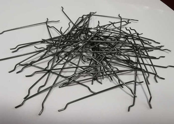 Gevşek Kancalı Uçlar Çelik Elyaf 0.6mm Socking Direnci Çelik Tel Malzeme