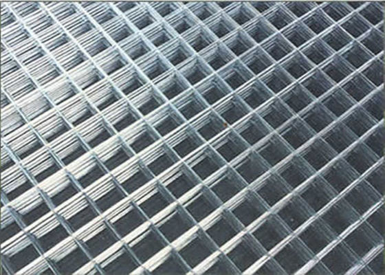 6x6 2x2 Galvanizli Kaynaklı Hasır Kare Delik Şekli 2.0-4.0mm Tel mastarı