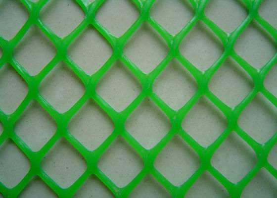 Yeşil Plastik Hasır 1mm Kalınlık 100-1200g/m2 Korozyona Dirençli