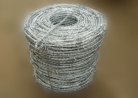 Elektrikli Galvanizli Dikenli Tel Çit 1.6-3.2mm Çap Anti Asit / Alkali