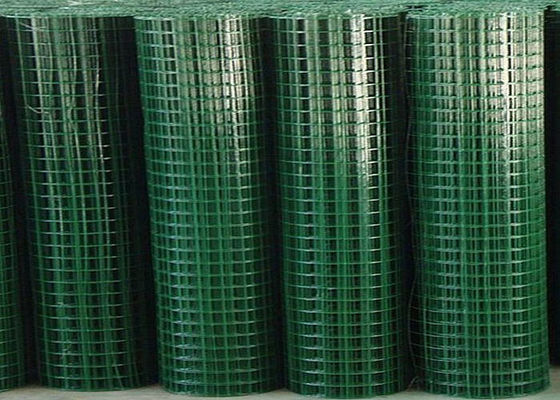 İnşaat Projesi İçin Yeşil PVC Kaplı Kaynaklı Hasır Yüksek Çekme Dayanımı
