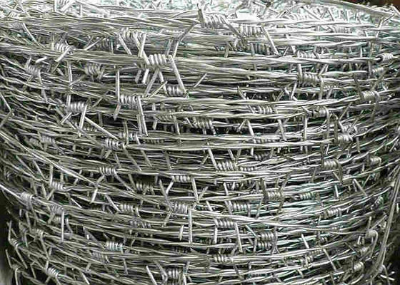 Büküm Galvanizli Dikenli Tel Q195 Çinko Kaplamalı 10cm Konut İçin