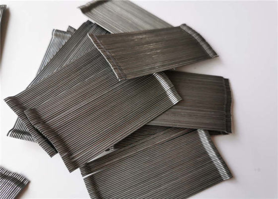 25kgs/torba Kancalı Uçlu Çelik Elyaf 1250 Mpa 80/60 Beton Çelik Elyaf