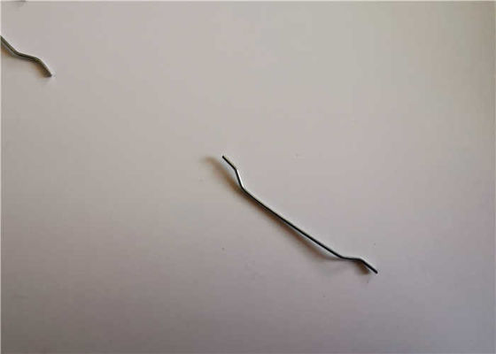 0.4 * 25mm İnşaat Gevşek Çelik Elyaf Parlak Renkli OEM Mevcuttur