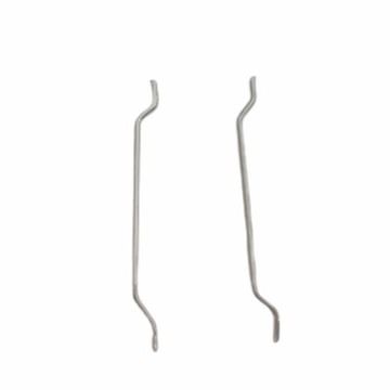 0.4 * 25mm İnşaat Gevşek Çelik Elyaf Parlak Renkli OEM Mevcuttur